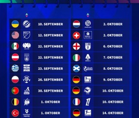 开云官方网站-德转市场价值更新日程：英超10月17日，西甲10月2日，意甲10月7日